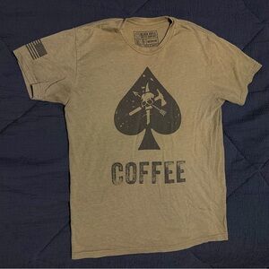 Men's Black Rifle Coffee Company Olive Graphic 'Coffee' Tee